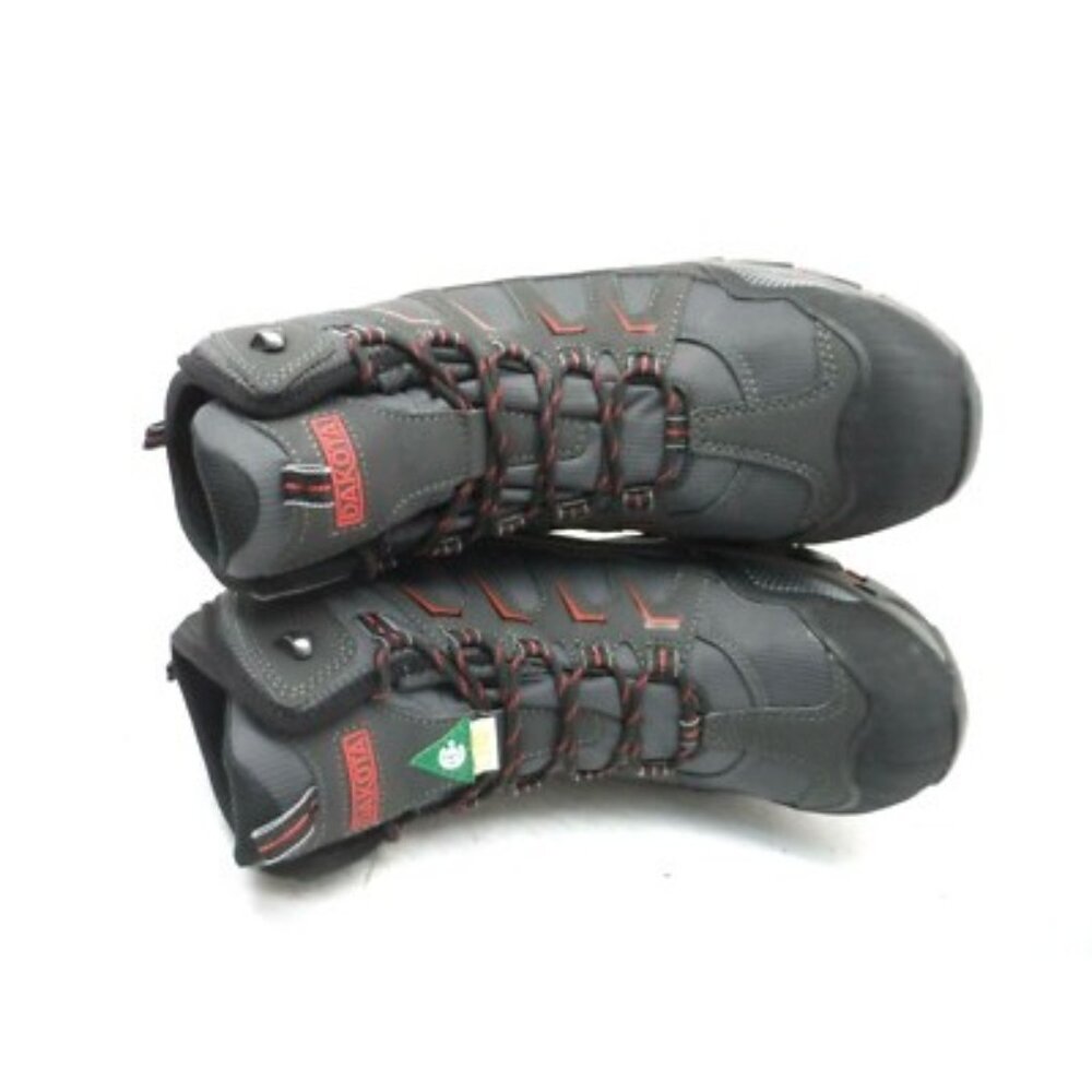 DAKOTA Men's 2127 Steel Toe Steel Plate WP Mid-Cut Safety Hiking Boots Size 10EE - Picture 4 of 8